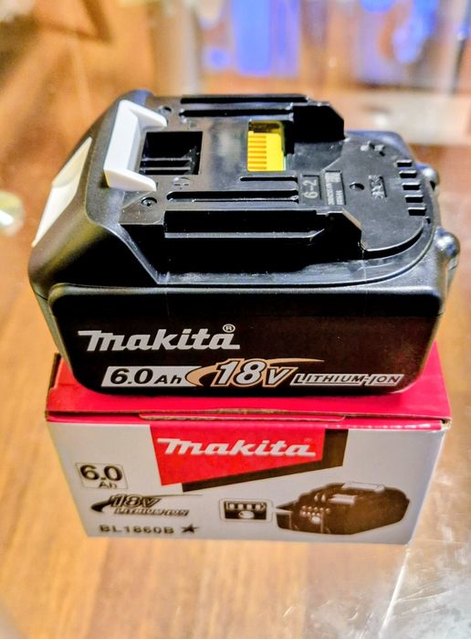 Acumulator Makita 18V 6.0 Ah BL1860B – Produs Nou  la cutie