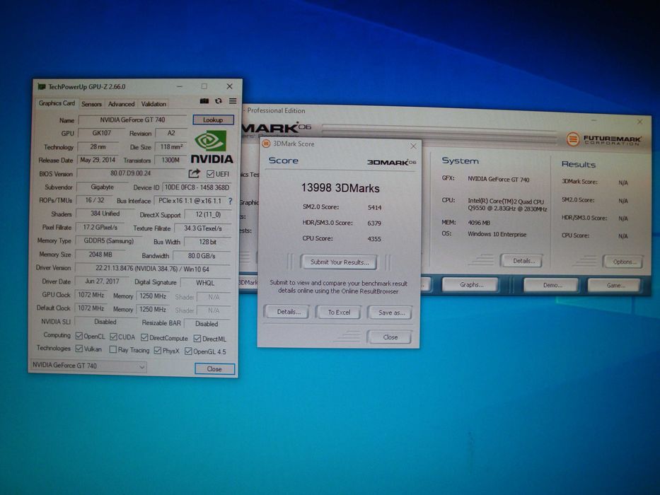 Placa video Nvidia Gigabyte GT740 2GB GDDR5 Samsung PCI-e