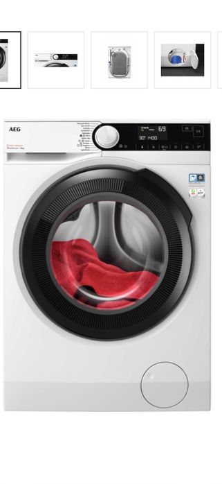 Пералня AEG LFR73844BE употребявана 1 месец с 5 години гаранция