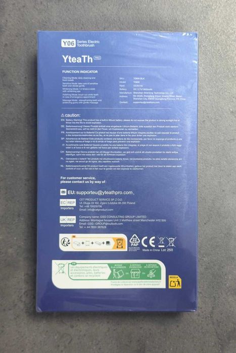 Yteath Pro Y06 - Periuta De Dinti Electrica [#9911#]