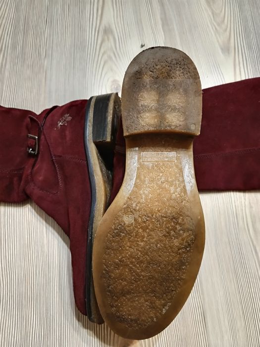 Дамски ботуши от велур