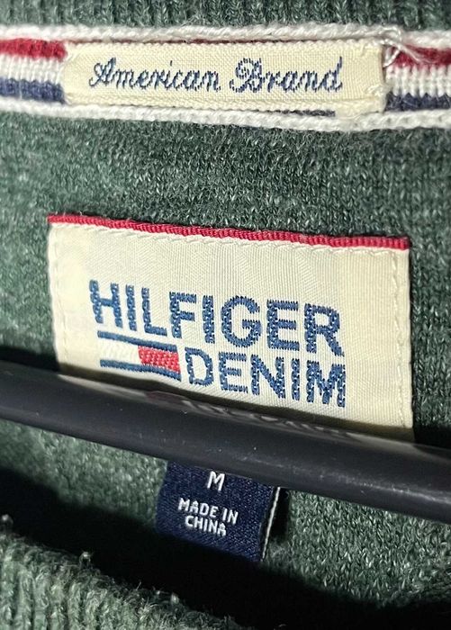 Tommy Hilfiger Denim Pima Cotton Cashmere Sweater Мъжки Пуловер