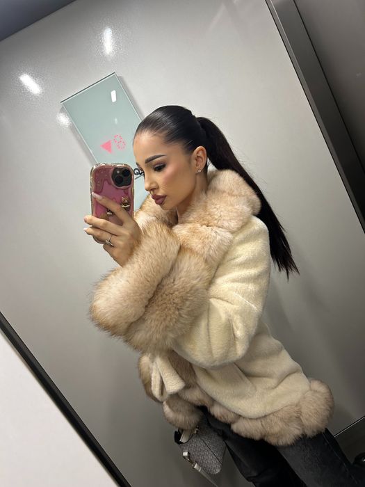 Blana naturala alpaca