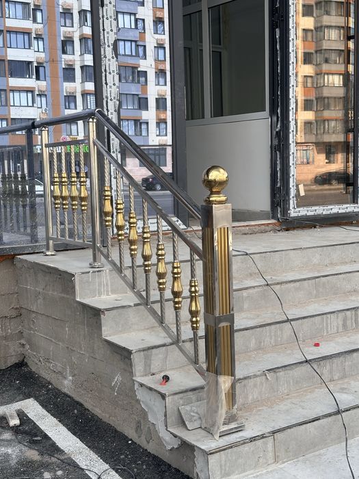 Перила из нержавеющей стали