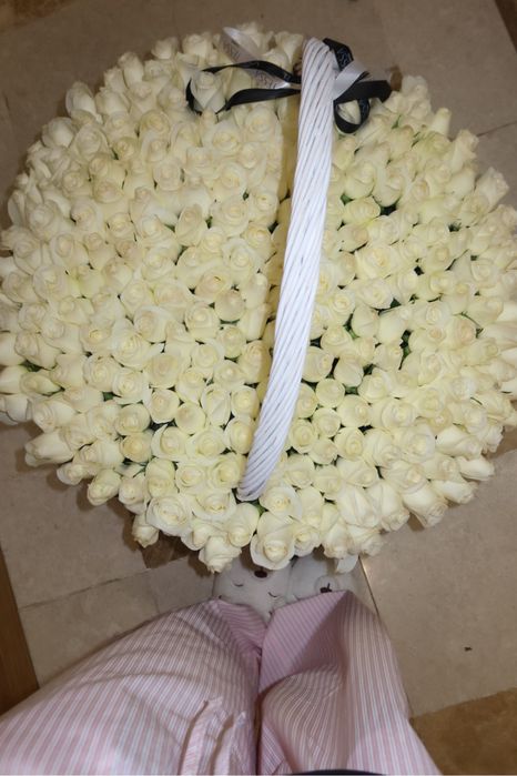 301 Белая Роза - Цветы