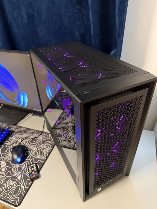 Vand Schimb Pc gaming i7 10700K 32 Ram RTX 4070 12Gb SSD 1Tb ARGB