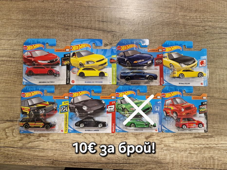 Hot Wheels и Matchbox колекционерски модели 2017-2026