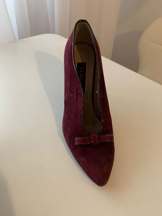 vand pantofi dama piele intoarsa