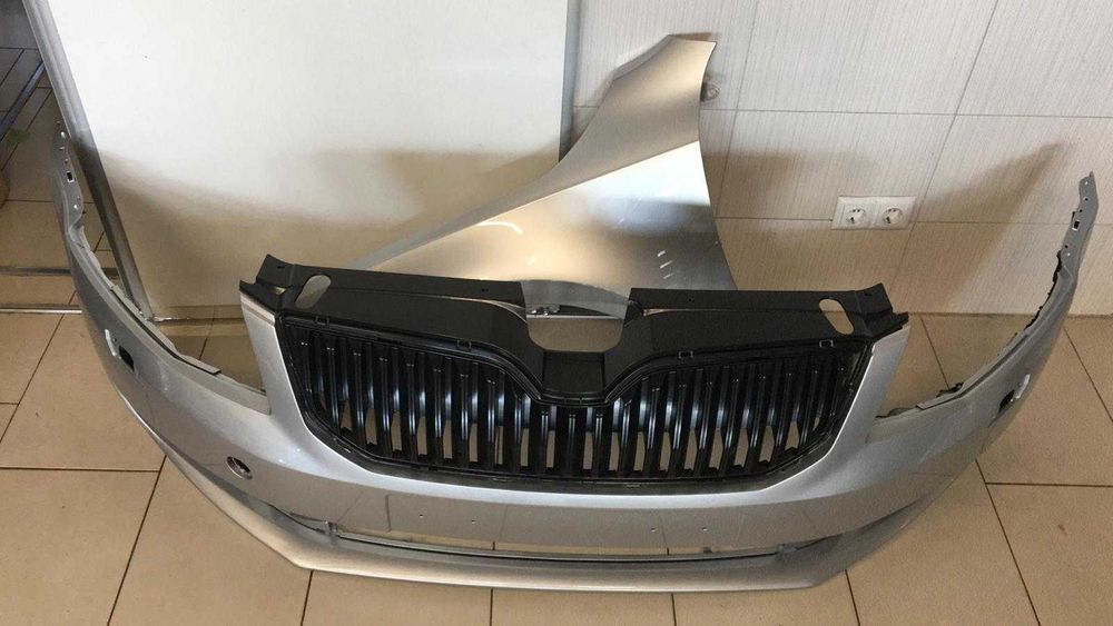 Pachet Bara+Aripa Fata Stanga Skoda Octavia 3/III 13-17 (LA7W-Gri)