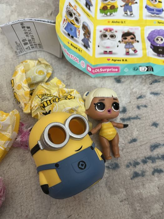 кукла лол миньон