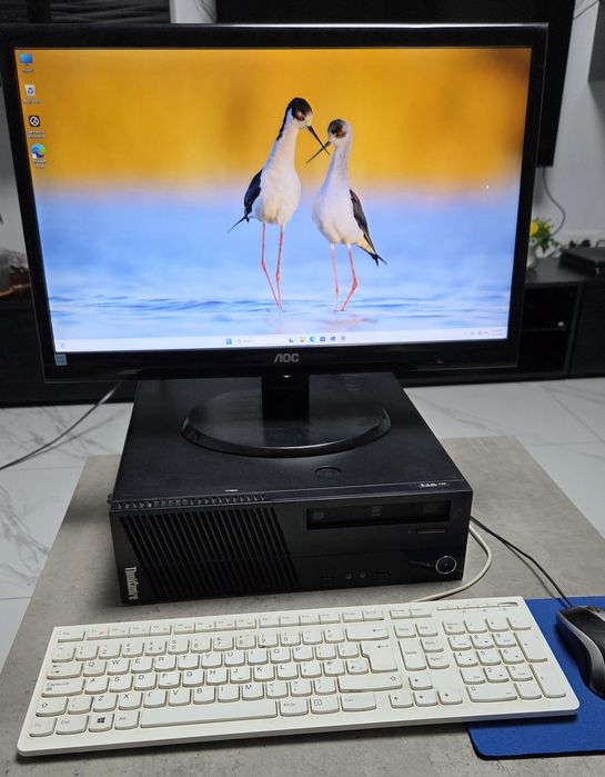 Sistem Lenovo i5- 16 gb ram   complet ideal pentru office scoala filme youtube