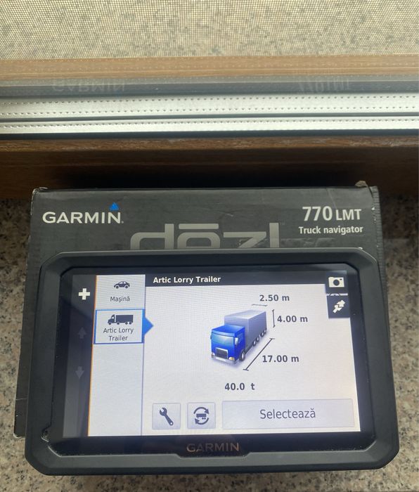 Gps Garmin 770 dezl Tir- Camion -Autoturism Harti full Europa