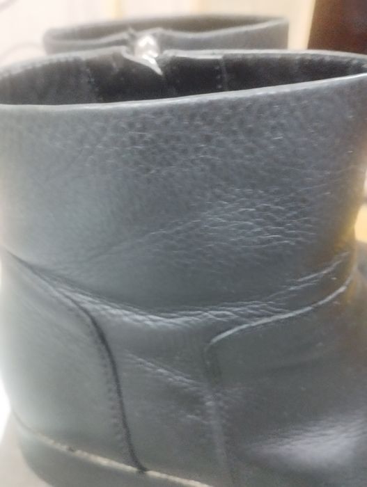 Кожаные полусапожки димесезоные