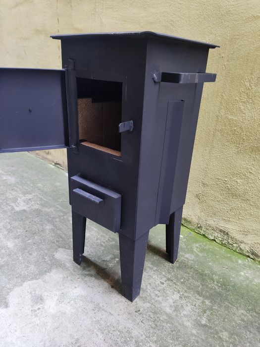 Godin camping  mare Soba pe lemne Nou in cutie Eficient