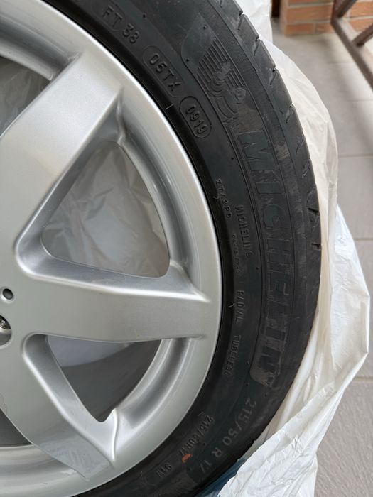 Jante Mercedes 17 inch, anvelope Michelin