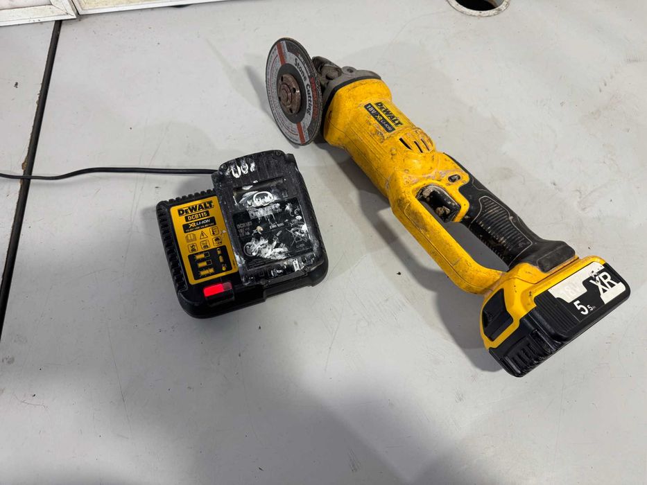 Ъглошлайф - Dewalt 18 V li ion / 125 mm