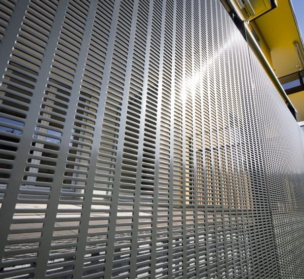 Balustrada de inox cu tabla perforata sau exapandata