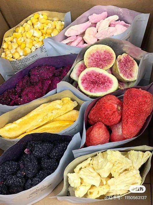 Те самые сублемированые фрукты как все любят