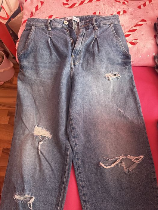 Дънки Zara тип boyfriend