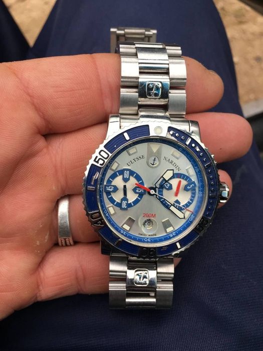 Механические оргинал часы Ulysses Nardin