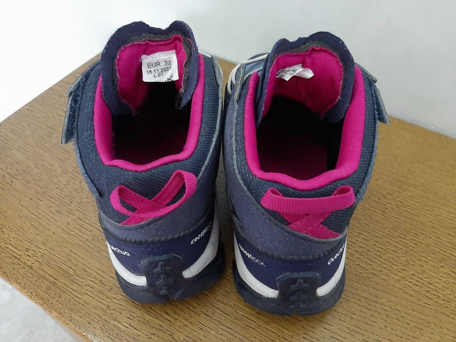 Детски непромокаеми туристически обувки за преходи crossrock mid