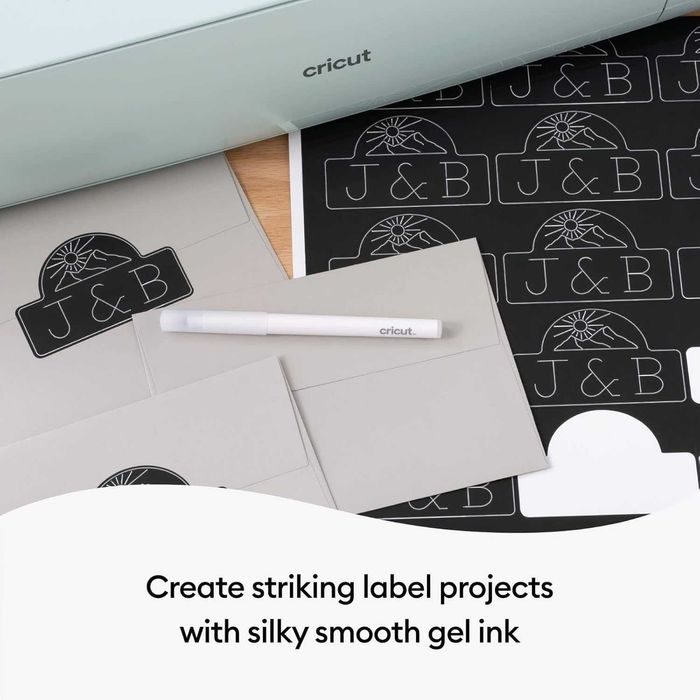 Комплект от 5 броя писалки Cricut Opaque Gel Pen Акрилни Гел химикалки