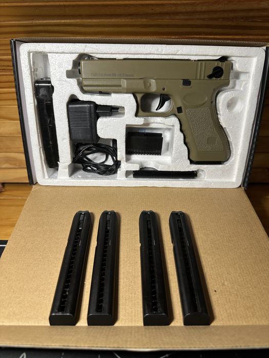 Replica Glock Electric CM030 Tan Cyma citeste descrierea!