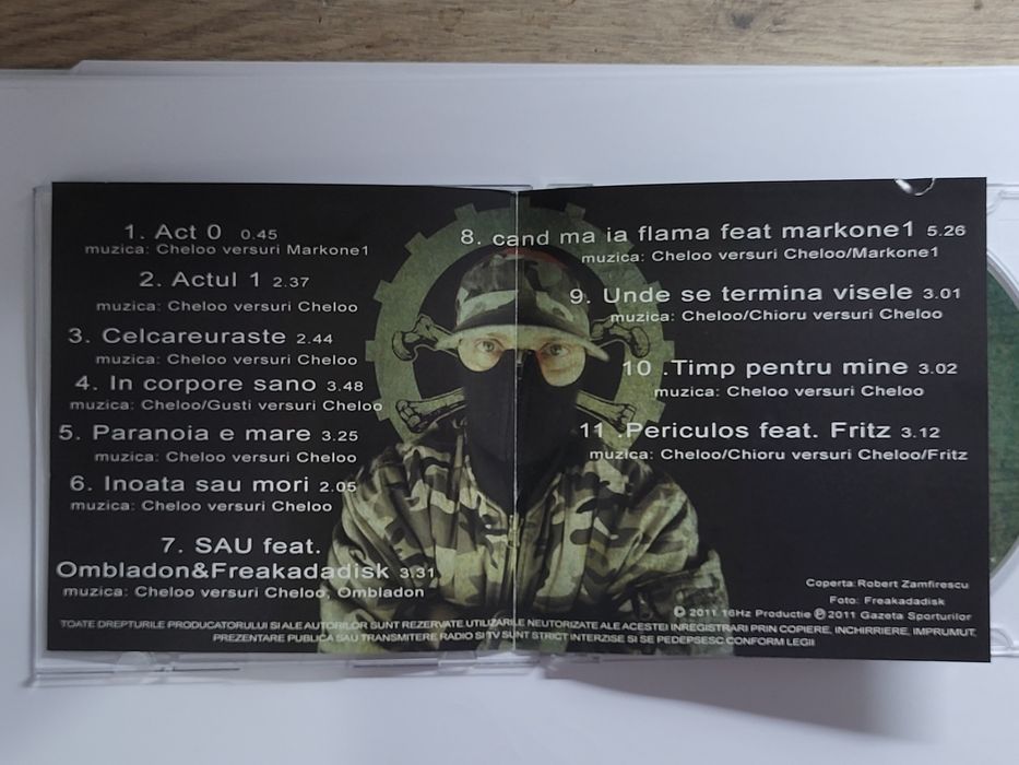 Album Cheloo - Cel care urăște