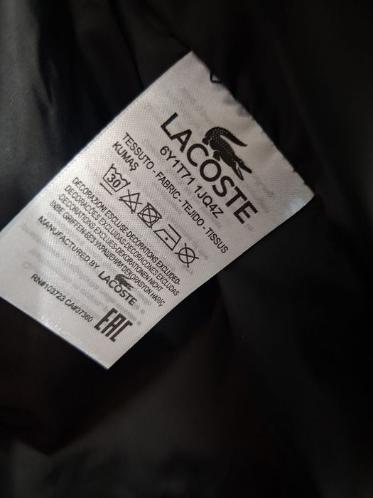 ‼Geaca premium LACOSTE calitate umplutura puf ‼