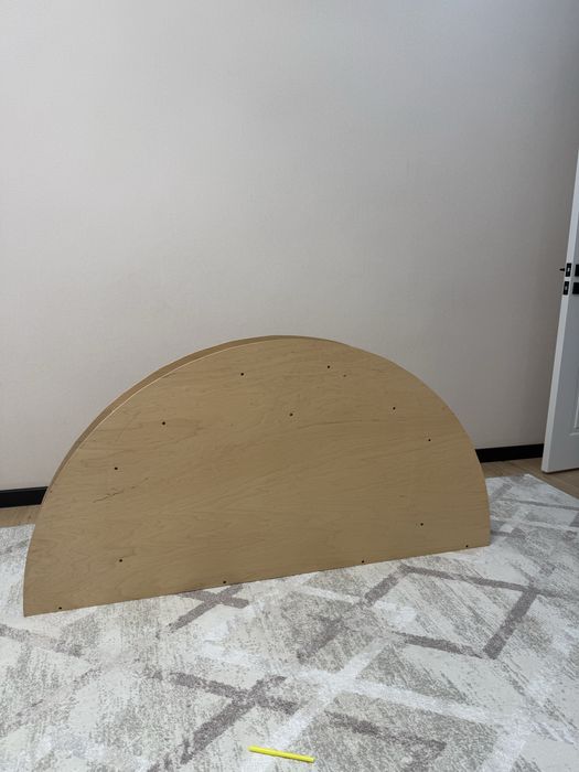 Дөнгелек жер стол размер 1.50м