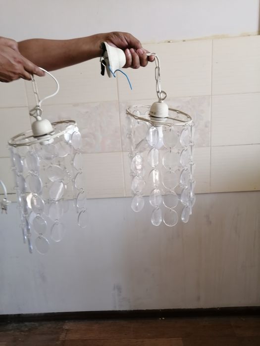 Продам бельгийский люстра 2 штуки