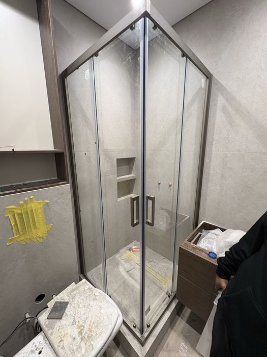 Dush kabina 10 mm душевые кабины каленое стекло 10 мм 6 мм перегородки