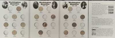 25 centi (quarter) USA - SUA 1968 D - 1998 D