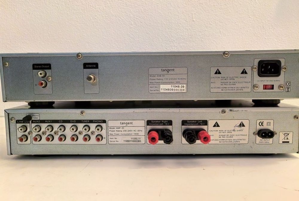 Amplificator Tangent AMP 50 si Tuner DAB 50