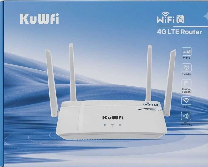 4G LTE рутер KuWFi WiFi 6