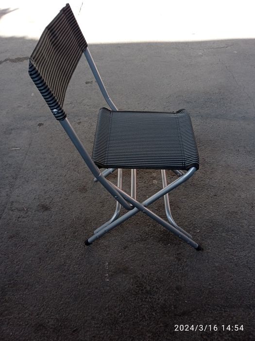 Стульчик мощный со спинкой