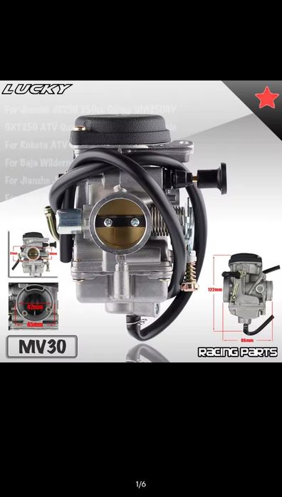 Carburator atv jianshe bashan loncin 200-250 + cot admisie