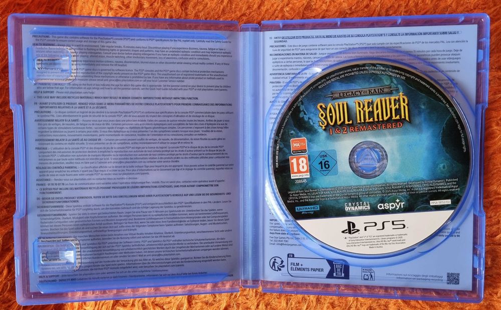 Legacy of Kain: Soul Reaver 1 & 2 Remastered (PS5)