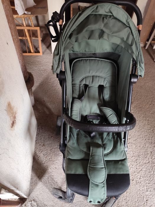 Лятна детска количка Maya Automatic spring green
