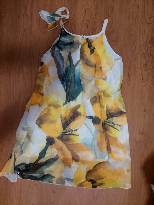Детска рокля (жълта)