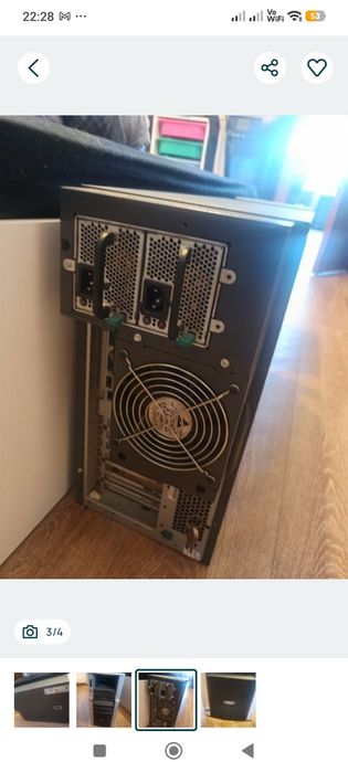 Carcasa xxl server cu doua surse