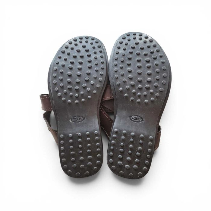 Оригинални кожени сандали / чехли Tod's (Тодс) 43 р– Естествена кожа