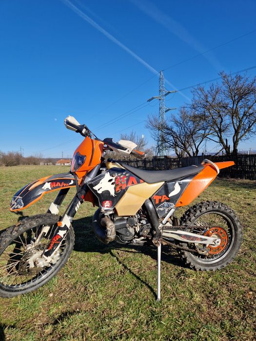 Vând ktm exc 2010 250cm 2t