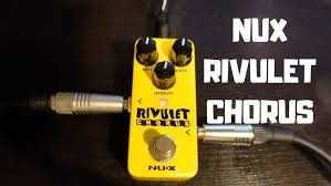 Pedala chitara electrica Nux Rivulet Chorus - Garantie