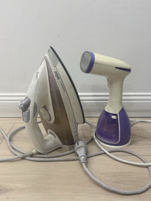 Утюг Braun и отпариватель