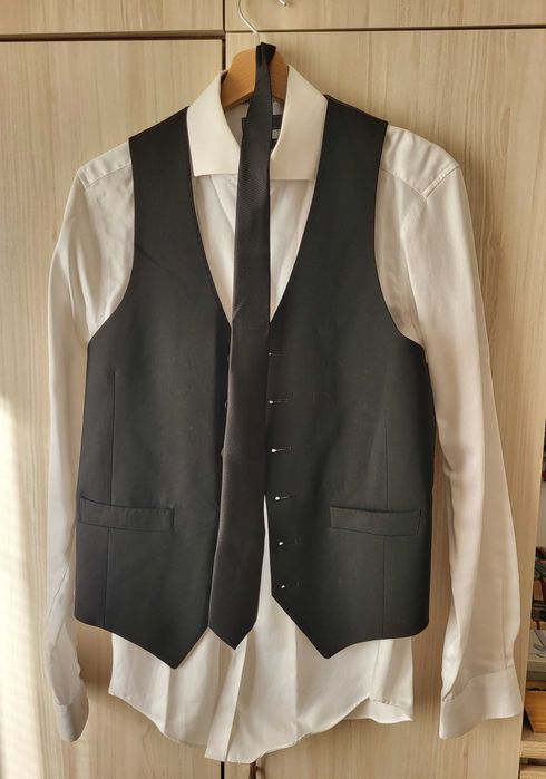 John Lewis Slim Fit памучна риза