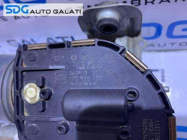 Ansamblu Motoras cu Brat Brate Stergator Stergatoare Parbriz Dreapta Seat Leon 1P 2006 - 2010 Cod 1P0955120 0390241921 1P0955024A 3397020744