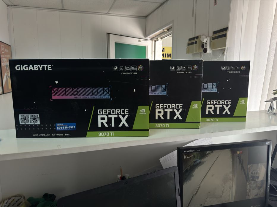 Видеокарта Gigabyte 3070ti 8GB