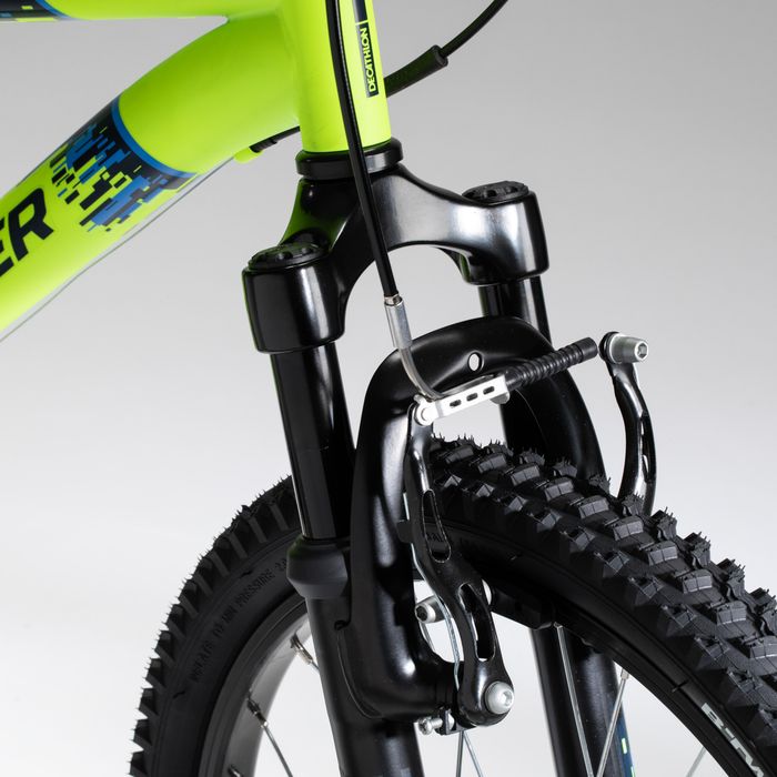 Bicicletă Mtb Rockrider St500 20" Galben fluo - (SecondHand) Decathlon