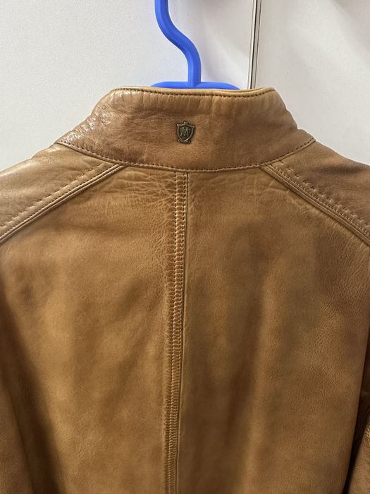 Geaca piele Massimo Dutti